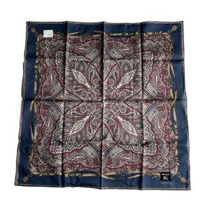 Vintage Burberrys Cotton Pocket Square / Mini Scarf – NWT